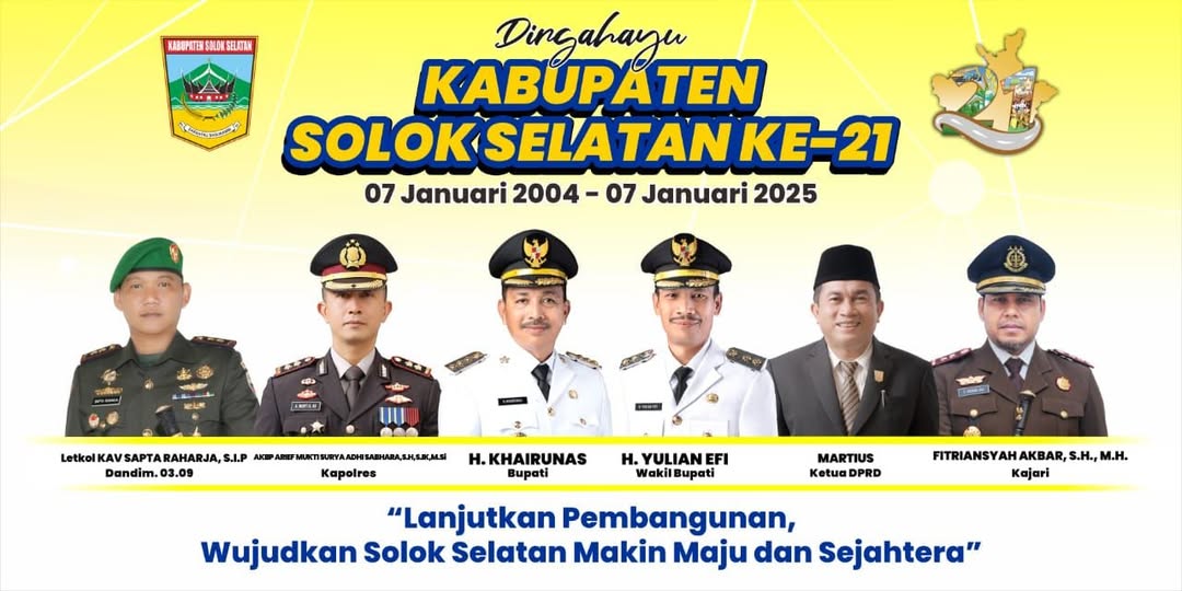 Dirgahayu Kabupaten Solok Selatan ke-21