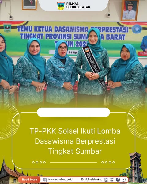 TP-PKK Solsel Ikuti Lomba Dasawisma Berprestasi Tingkat Sumbar